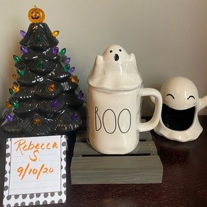 Rae Dunn Boo Mug with Ghost Topper